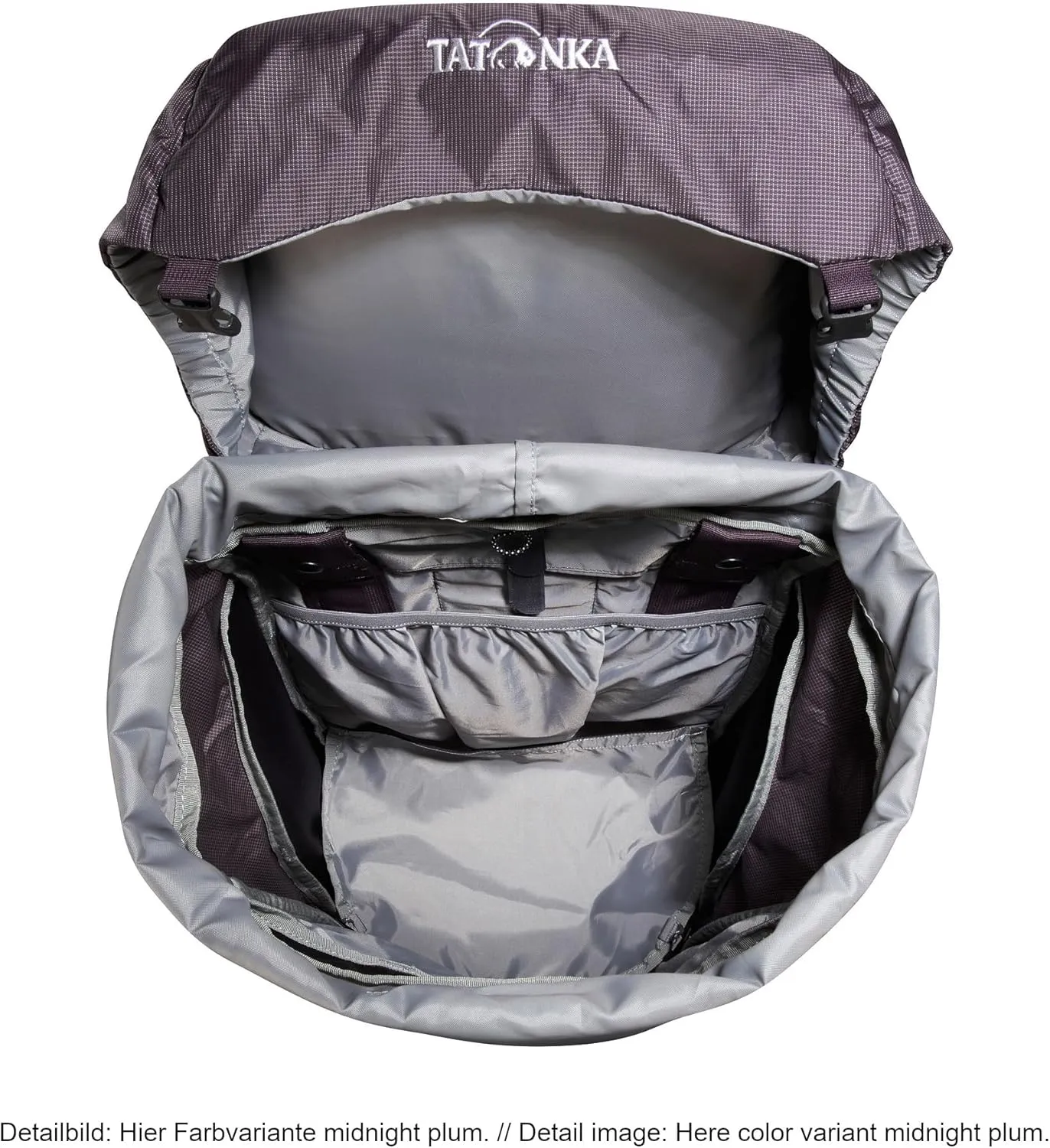 Tatonka Women Trekking Backpack with Front Opening, Navy, 55   10 Liter