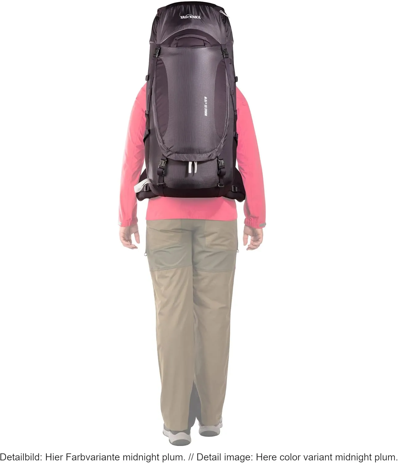 Tatonka Women Trekking Backpack with Front Opening, Navy, 55   10 Liter