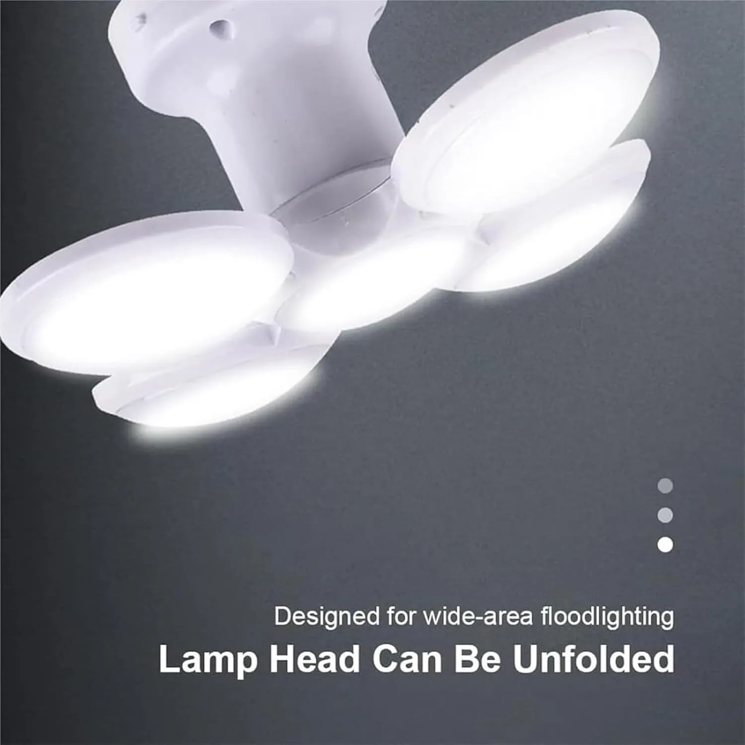 Tenddaily 2 in 1 Folding Solar Lamp, Solar & USB Charging Lantern Hanging Foldable Lamps, LED Camping Blub, Portable Light Tent Hanging Flashlight Outdoor (White*1)
