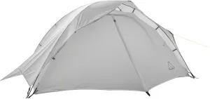 TENPLAY Dome Camping 2 Person Tent,20D Nylon，Waterproof3000mm,3-Season,90 x 49 x 43inches,Easy Set Up,Durable Lightweight 2.3KG/5LBS Tent for Outdoor Trekking Camping Park Travel.