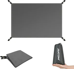 Tent Footprint - Waterproof Camping Tarp, 2 Person Tent Floor Saver, PU 3000mm Small Tarp for Hiking, Backpacking, Hammock, Beach, Picnic and Other Outdoor Activities