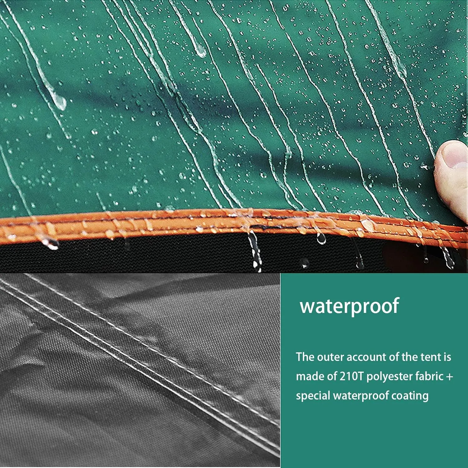 Tent for Backyard Instant Setup, Tents Canopy, Tent for Camping Waterproof Weatherproof, Backpacking Tents Spacious, for Traveling, Backpacking, Hiking, Outdoors