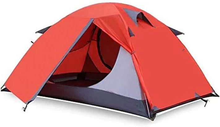 Tent for Camping Double Layer Family Camping Tent for 4 Seasons Waterproof with Instant Setup