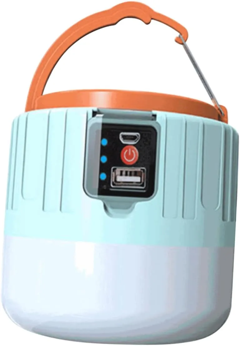 Tent Lamp Solar Panel Multifunctional Camping Light Portable Emergency Flashlight for Hiking