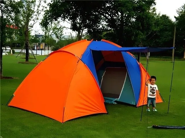 Tent Person Camping Layer Double Waterproof 5-8 Highly intuitive Big Tent Fast international delivery