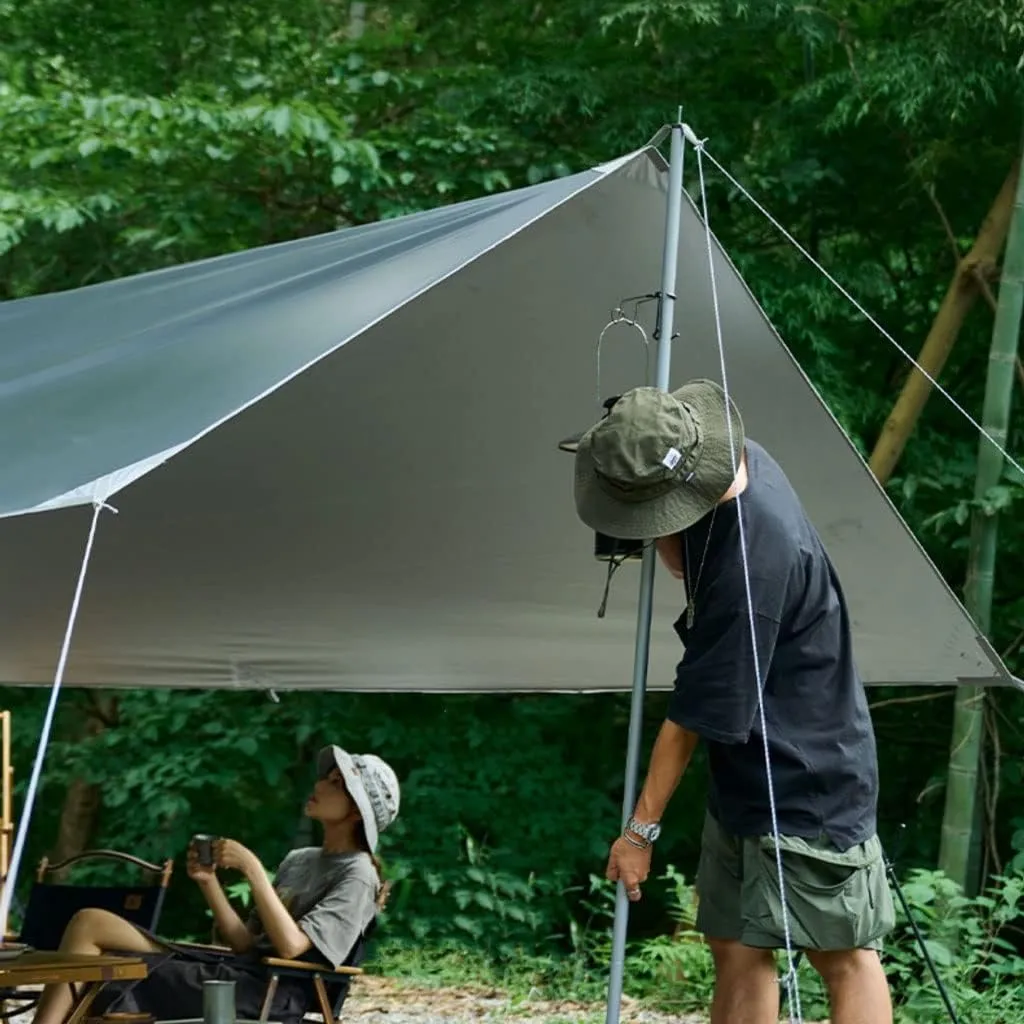 Tent Tarp Camping Tarp Waterproof Tent Tarpaulin Awning Canopy Waterproof Outdoor Shelter Tent Tarp (Size : 500 * 292cm)