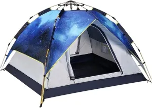 Tents For Camping Beach Tents Tent Outdoor Automatic Quick Open Tent Camping Tent Home Self-driving Tent Rain Universal Outdoor Tent Family Tents For Camping Hiking Traveling ( Size : 215*215*145CM )
