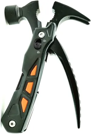 THE FRONT Multitool Pocket Kinfe Men,Stainless Steel Survival Camping Knife,Survival Gear for Camping, Work, Fishing, Car (gray)