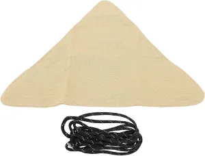 TOPINCN Outdoor Strap Folding Chair Camping Folding Chair with Rope for Fishing Camping Beach and Yard Fabric Foldable Recliner Cloth (Khaki)