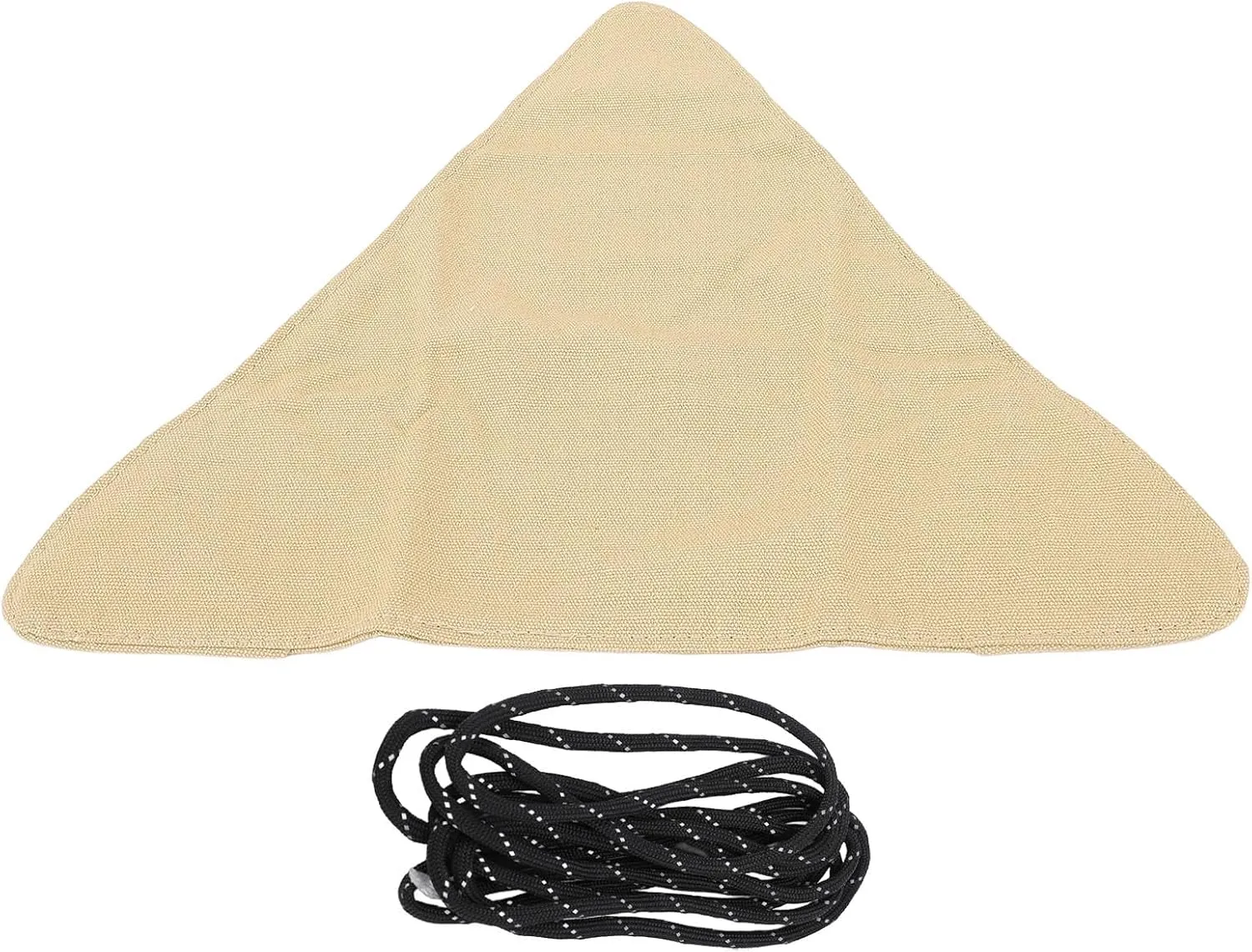 TOPINCN Outdoor Strap Folding Chair Camping Folding Chair with Rope for Fishing Camping Beach and Yard Fabric Foldable Recliner Cloth (Khaki)