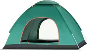 Topyond Camping Tent, Automatic Tent, Waterproof Tent, 3 to 4 Person Waterproof Automatic Oxford Cloth Family Tent for Outdoor Camping Hiking Traveling