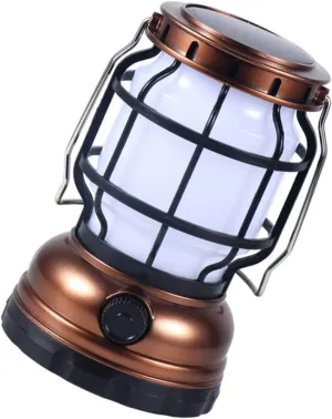 Totority Portable Camping Light Solar Tent Lamp Led Multipurpose Outdoor Lamp Rechargeable Handheld Emergency Lantern
