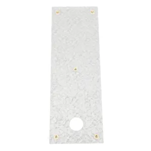 Transparent Acrylic Camping Tabletop with Stone Pattern for IGT Tables, 33mm Hole for Goal Compatibility