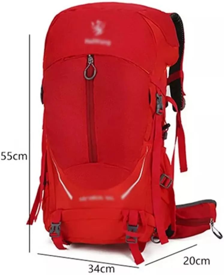 Travel Sports Backpack Camping Bag Multi Pocket Outdoor Bag 40L Hiking Backpack(A)