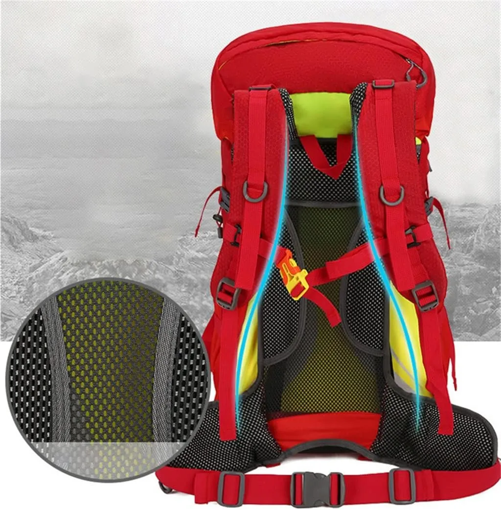 Travel Sports Backpack Camping Bag Multi Pocket Outdoor Bag 40L Hiking Backpack(A)