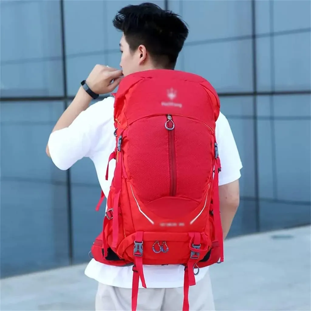 Travel Sports Backpack Camping Bag Multi Pocket Outdoor Bag 40L Hiking Backpack(A)