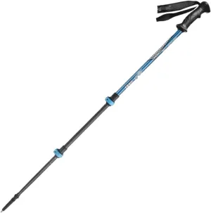 Travel Trekking Pole Aluminum Alloy Trekking Poles Lightweight Strong Hiking Pole for Camping Mountaining Outdoor Activities(Blue)