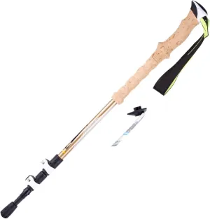 Travel Trekking Pole Lightweight Aluminum Alloy Trekking Poles Walking Stick Extendable Hiking Pole for Camping Outdoor Activities(G)