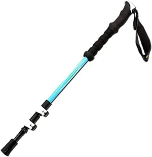 Trekking Poles, Hiking Poles, Adjustable Walking Sticks, Aluminum Alloy Trekking Sticks, Quick Lock System, Suitable for Hiking, Camping, Climbing, Outdoor