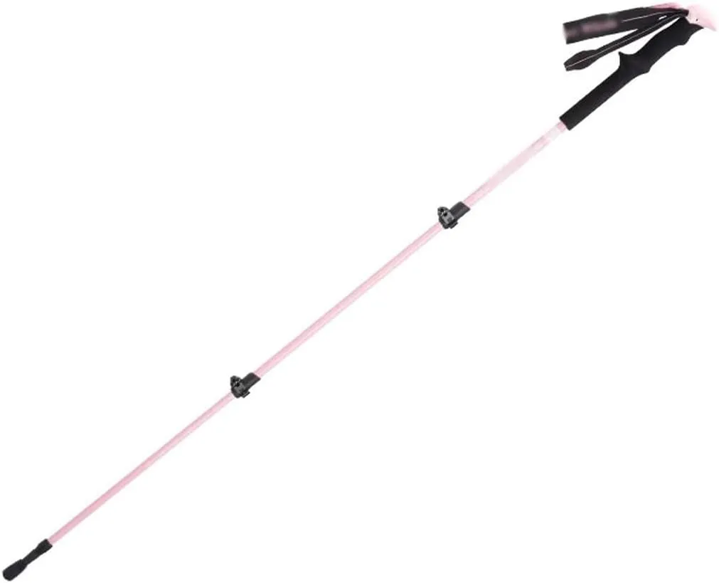 Ultralight Nordic Walking Sticks, Telescopic Trekking Poles for Boys/Girls, Aluminum Alloy Shaft, for Backpacking, Camping