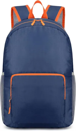 Ultralight Packable Backpack 16 Inch Waterproof Travel Daypack for Camping Hiking Outdoor (Blue)