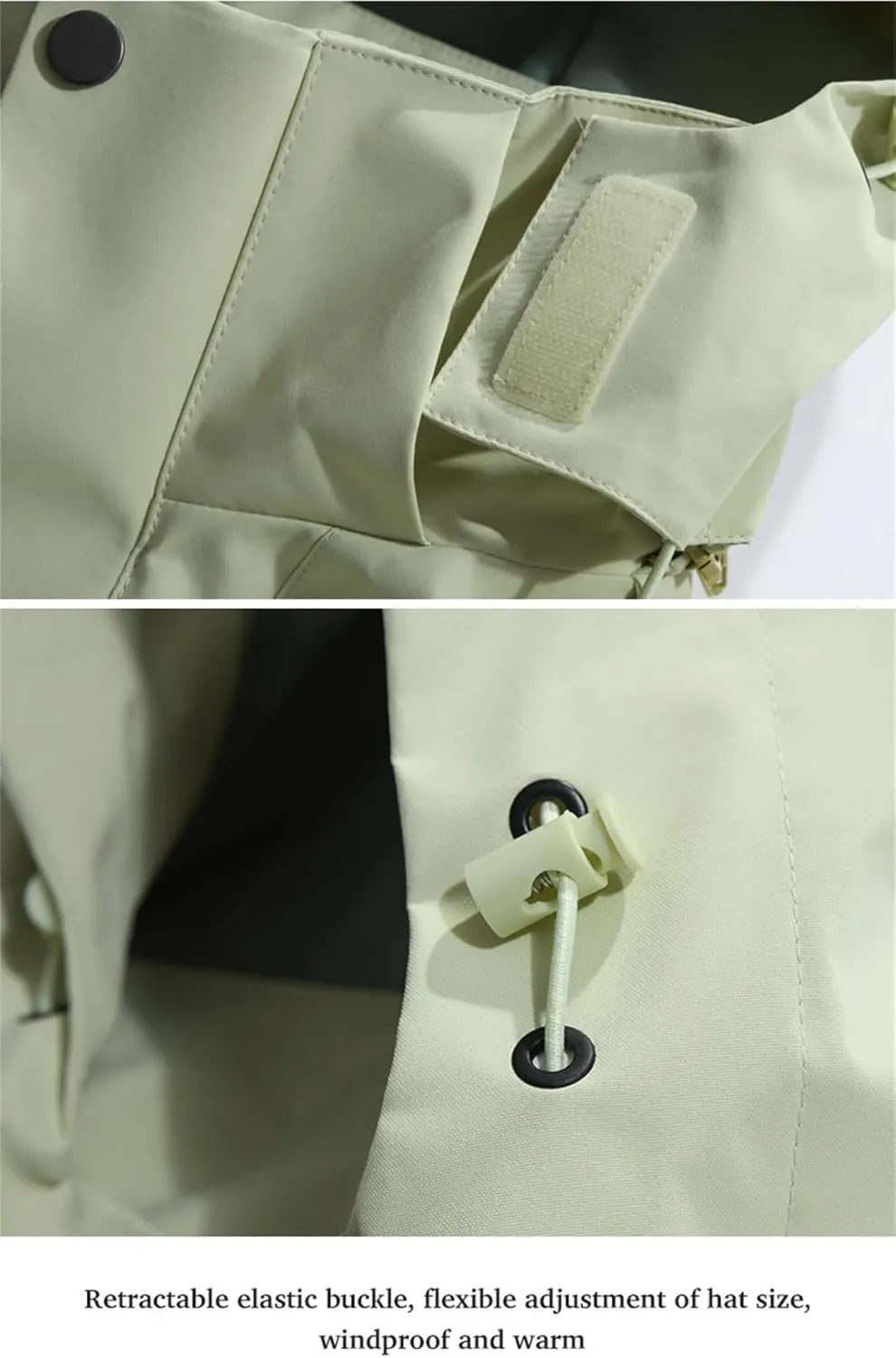 Unisex Outdoor Climbing Waterproof Windbreaker Windproof Hiking Jacket Camping Trekking Removable Rain Coat