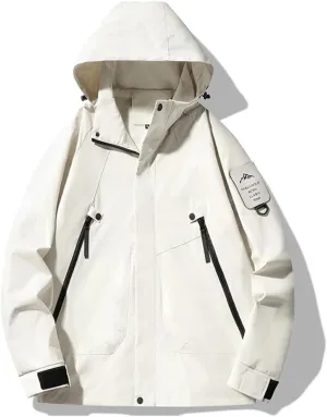 Unisex Outdoor Waterproof Jacket Climbing Hiking Camping Trekking Windbreaker Windproof Hiking Camping Skiing Coat
