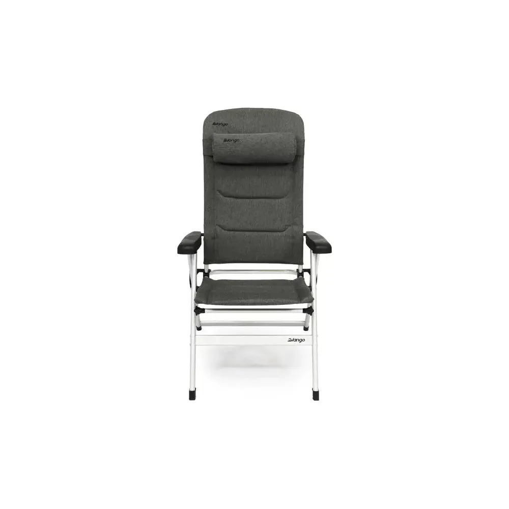 Vango Balletto Grey Recliner Chair Tall Heather