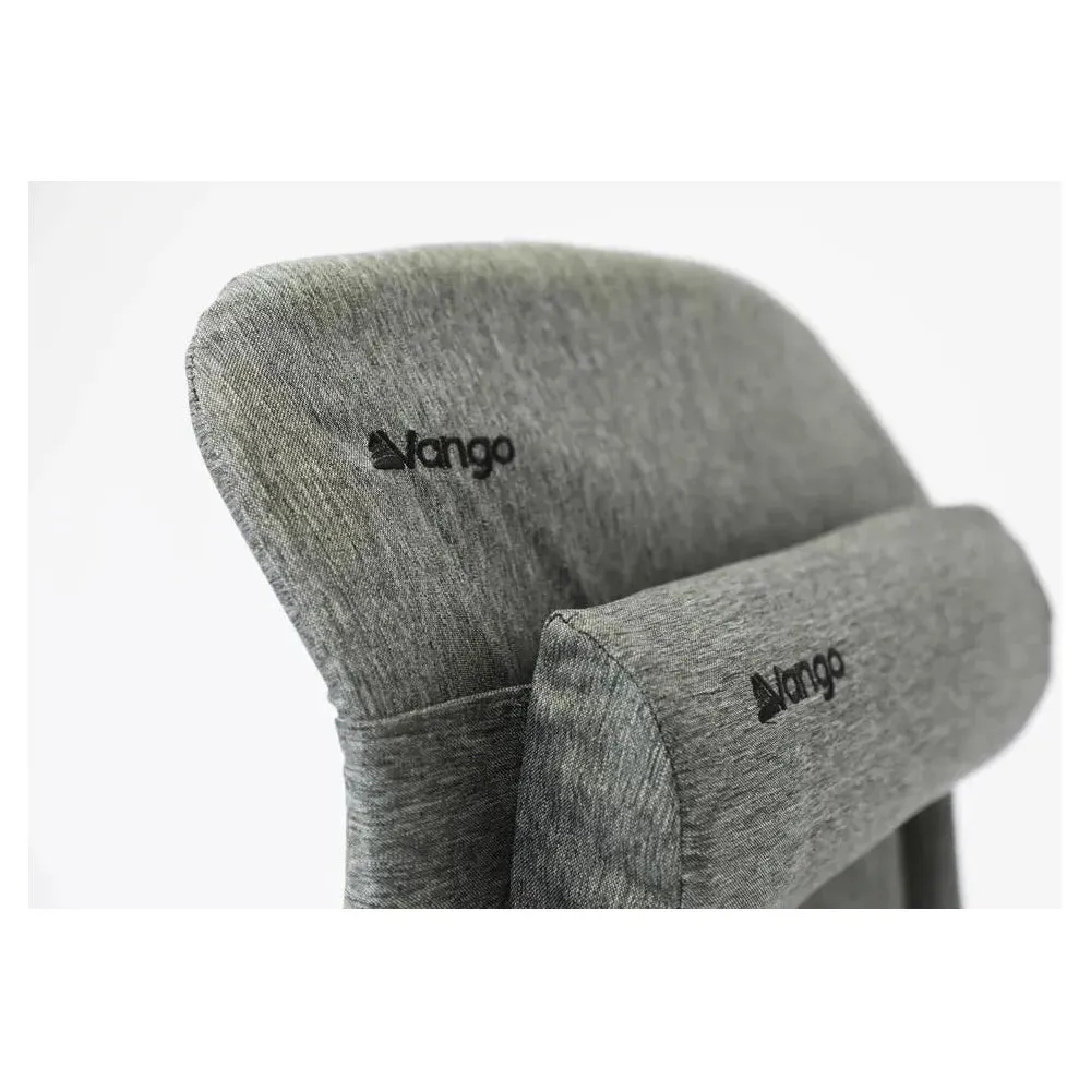 Vango Balletto Grey Recliner Chair Tall Heather