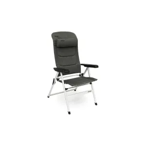 Vango Balletto Grey Recliner Chair Tall Heather