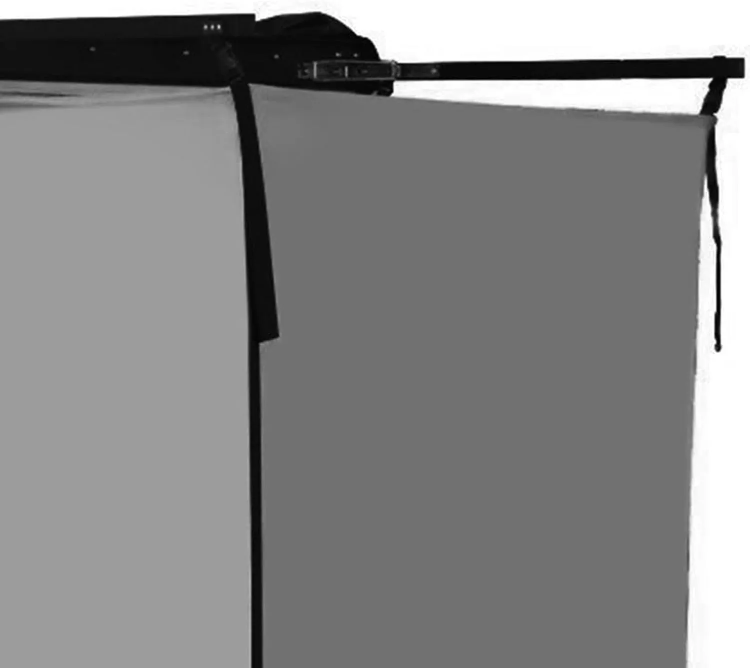 Vehicle Side Shower Tent Changing Dressing Room Hiking Outdoor Shower Room Toilet Stall for Trailer SUV Travel Truck Beach, Gray