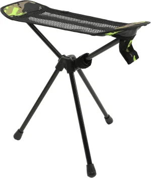 VICASKY Portable Camping Stool Lightweight Foldable Chair for Outdoor Activities Durable Design for Fishing Hiking and Picnics Easy to Carry with Storage Bag Camouflage Footrest