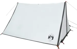 vidaXL Camping Tent 2-Person White Blackout Fabric Waterproof, Tent, Camping shelter, Garden shelter, Garden Tent, Outdoor shelter, Lightweight Tent