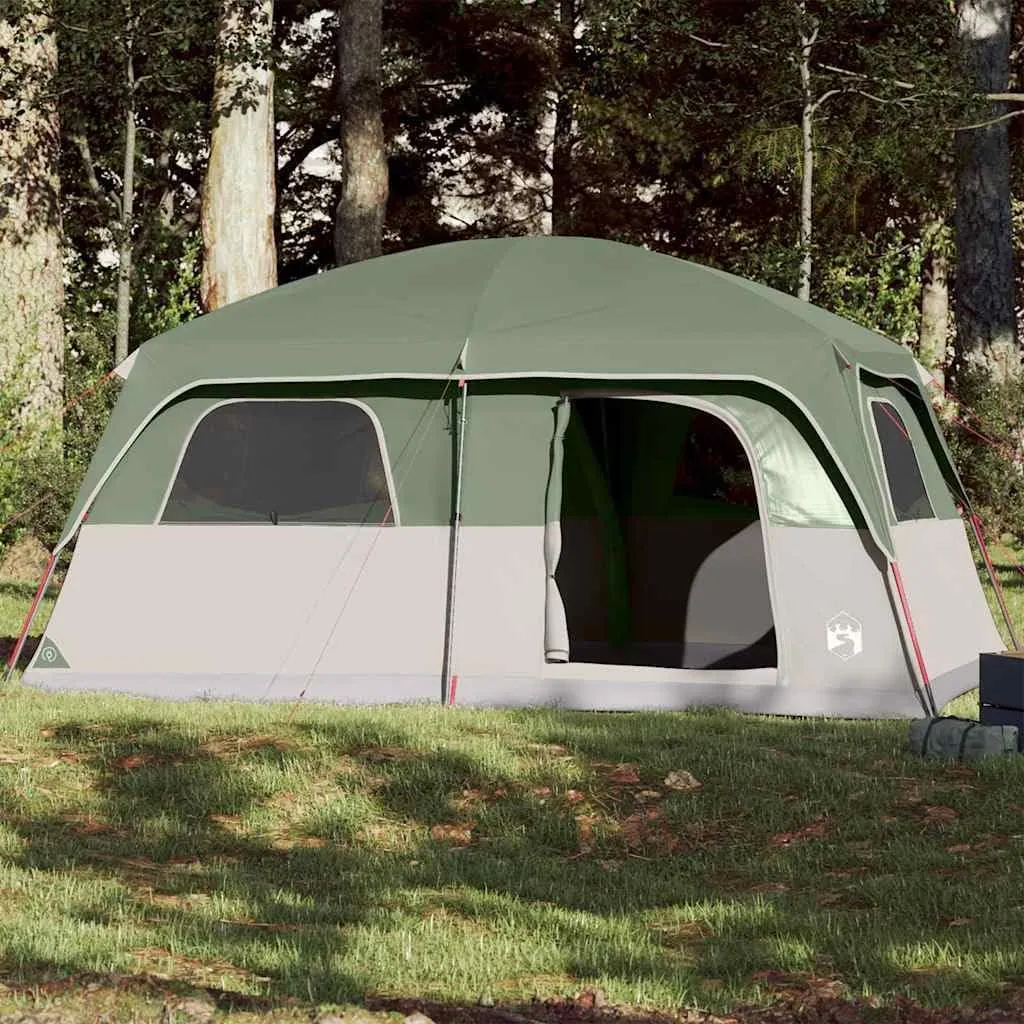 vidaXL Family Tent for 10 People Dome Tent Camping Tent Waterproof