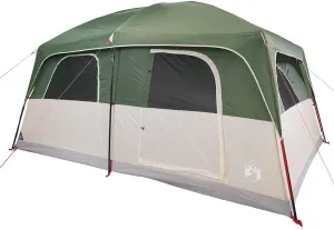 vidaXL Family Tent for 10 People Dome Tent Camping Tent Waterproof
