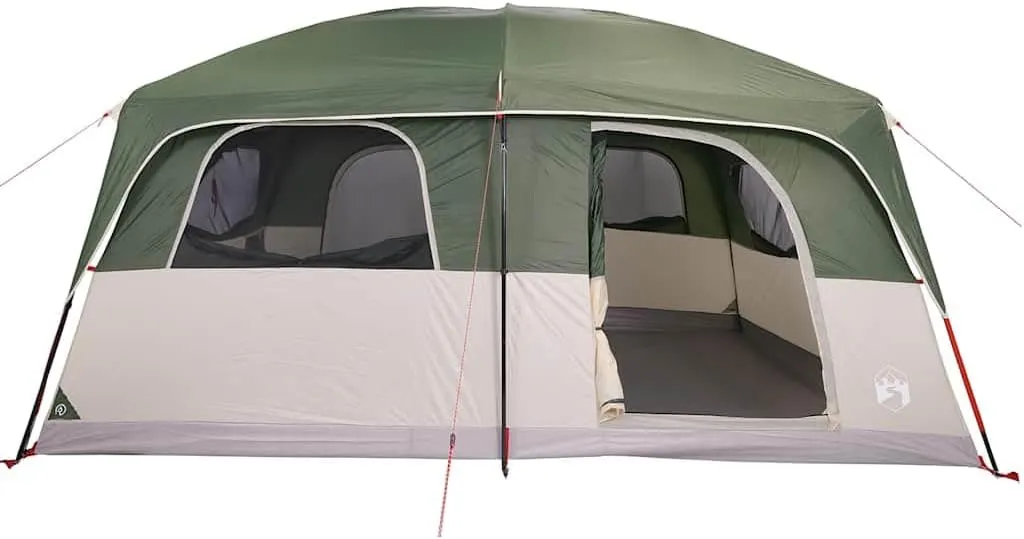 vidaXL Family Tent for 10 People Dome Tent Camping Tent Waterproof