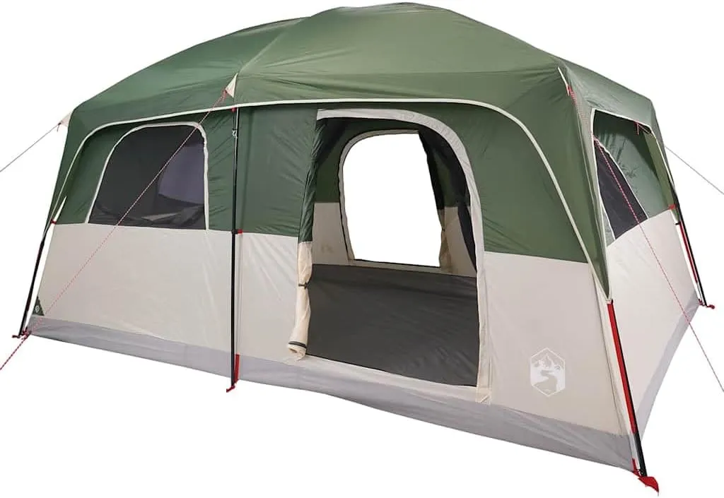 vidaXL Family Tent for 10 People Dome Tent Camping Tent Waterproof