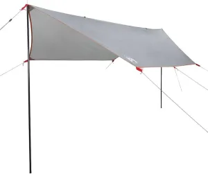 vidaxl - Waterproof car Tent Grey/Orange - Transform Your Vehicle into a Camping shelter with Ample Space, Durable 185T Polyester with PU Coating, Easy Assembly - 161.4" L x 98.4" W x 78.7" H