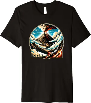 Volcano Hiking Volcano Trekking Premium T-Shirt