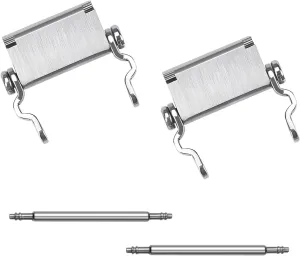 Watch Adapter Compatible with LEATHERMAN TREAD Multitool Bracelet Compatible with 22 mm Lug Width Watch, Made of Precision Machined Stainless Steel (22mm, Silver)