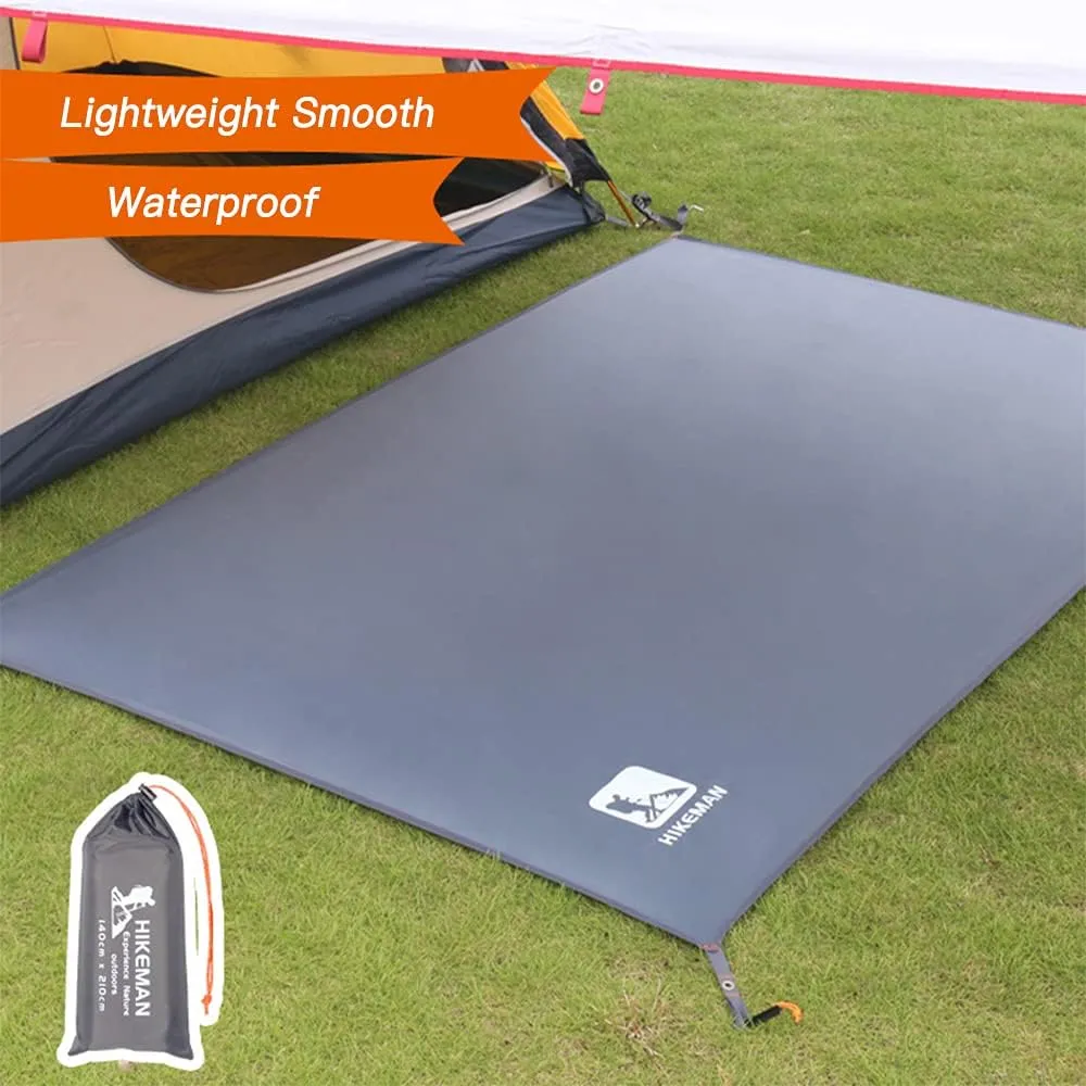 Waterproof Camping Tarp Thicken Picnic Mat Durable Beach Pad Multifunctional Tent Footprint Sun Canopy Ground Sheet for Hiking Traveling Backpackin