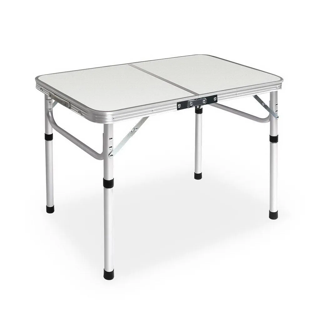 Weisshorn Folding Camping Table Portable Picnic Outdoor Garden BBQ Aluminum Desk