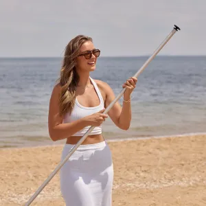 WEKAPO Extra Replacement Poles for a Beach Tent, 7'1'' Tall, Made 6061 Aluminum (for Tent 9x10)