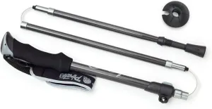 Whitewoods Side Arm Trekking 5 Piece Telescopic Packable Nordic Ski Poles - Adjust from 120 cm to 140cm