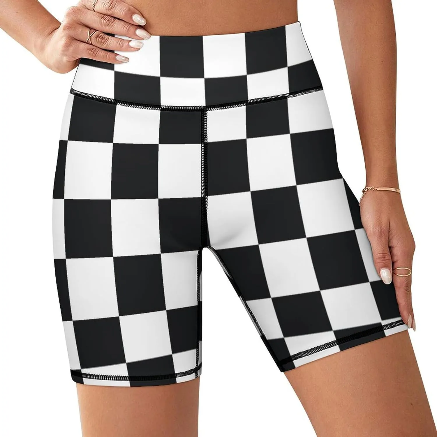 Women's High Waist Bike Shorts for Workout Sports Athletic Running Hiking Biker Yoga Gym