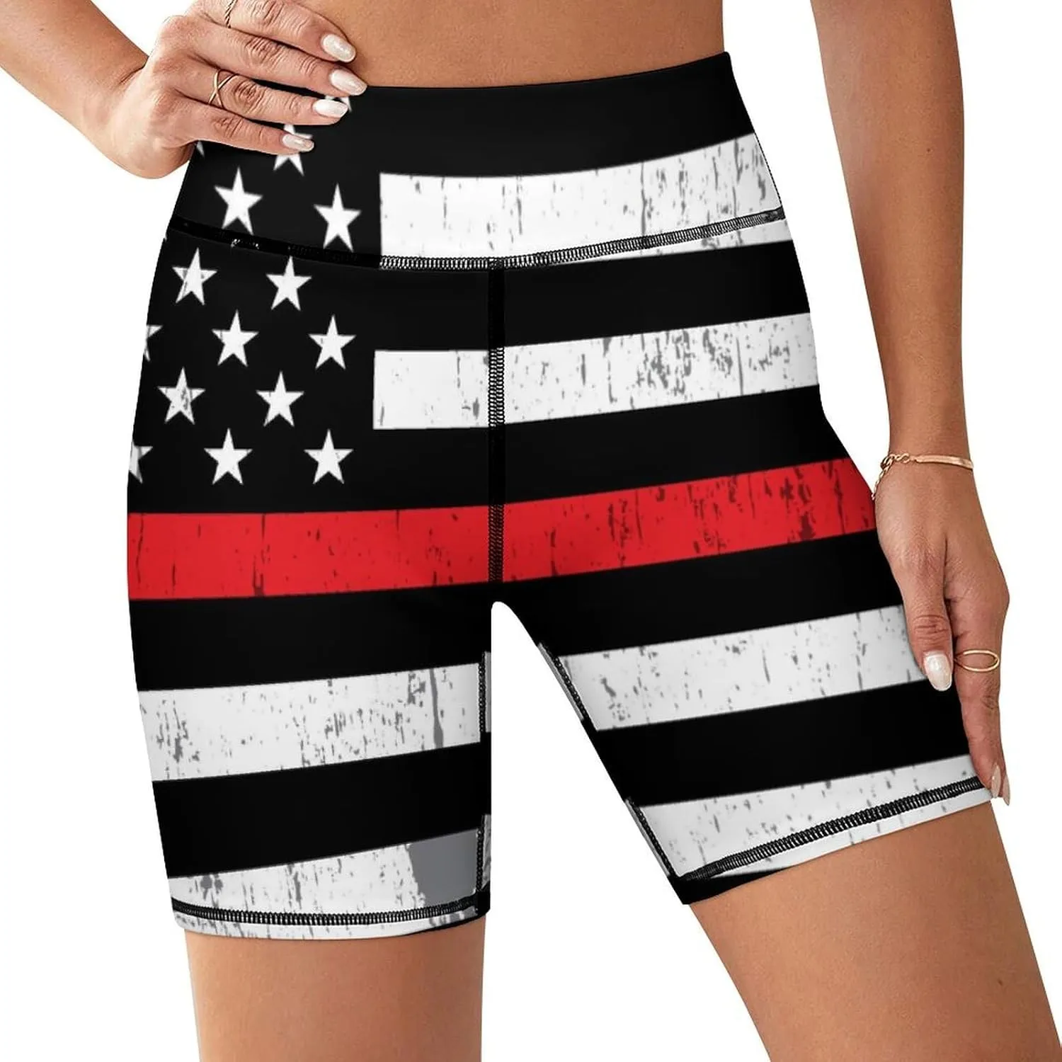 Women's High Waist Bike Shorts for Workout Sports Athletic Running Hiking Biker Yoga Gym