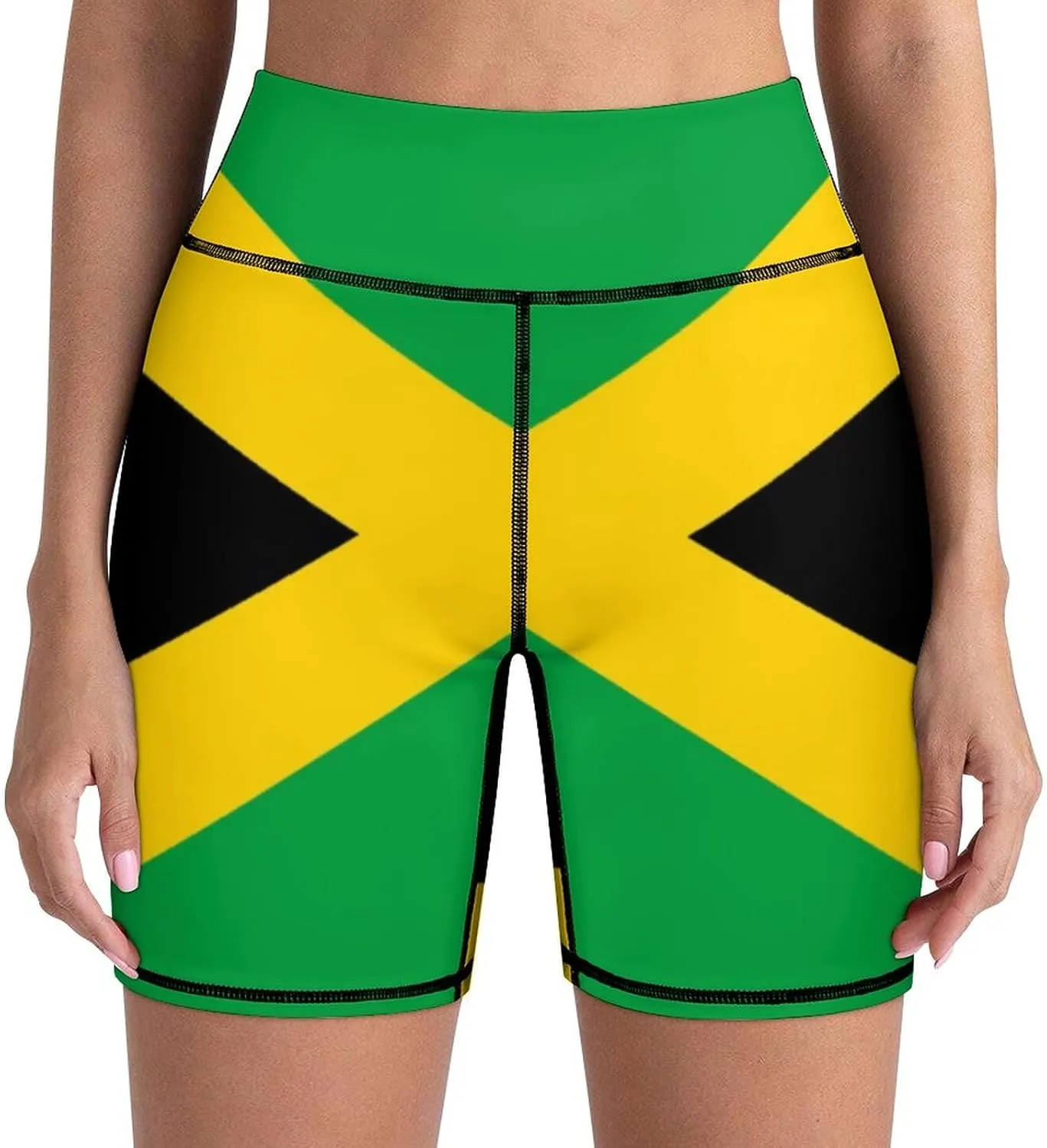 Women's High Waist Bike Shorts for Workout Sports Athletic Running Hiking Biker Yoga Gym
