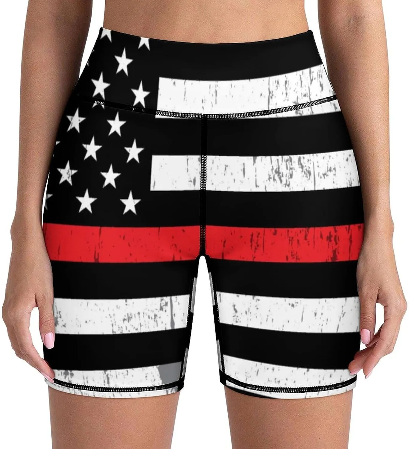 Women's High Waist Bike Shorts for Workout Sports Athletic Running Hiking Biker Yoga Gym