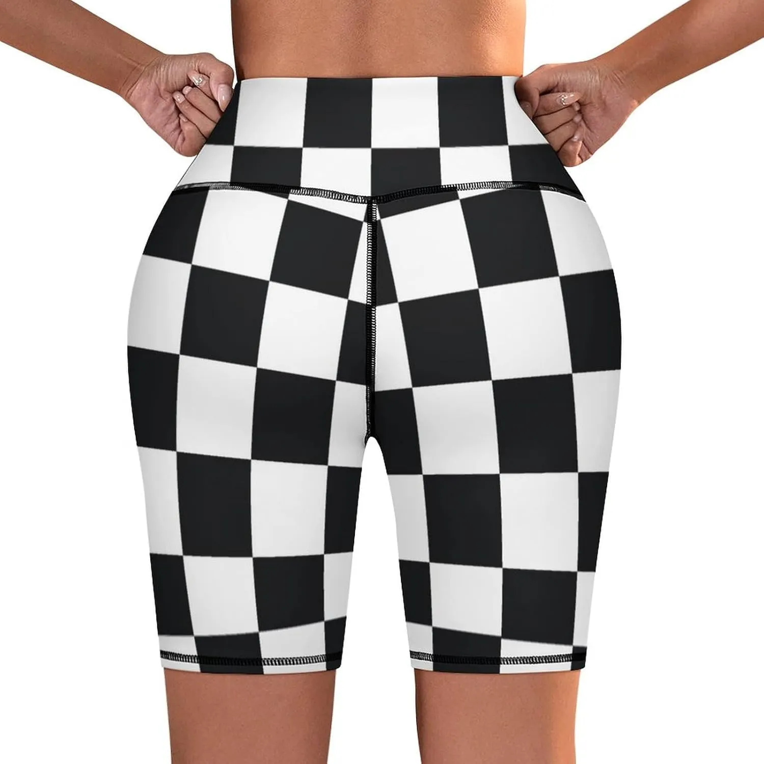 Women's High Waist Bike Shorts for Workout Sports Athletic Running Hiking Biker Yoga Gym