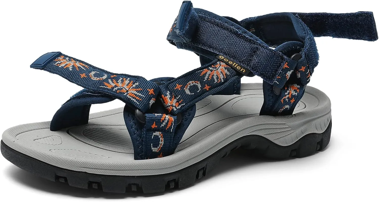 Women's Hiking Sport Sandals Water Outdoor Athletic Shoes With Arch Support Adjustable Beach Shoes
